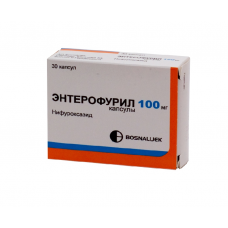 Энтерофурил 100 мг 30 капс Энтерофурил 100 мг 30 капс