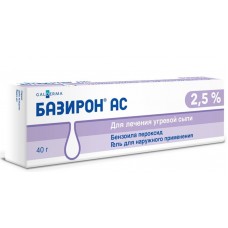 Базирон ас гель 2,5% 40 г Базирон ас гель 2,5% 40 г