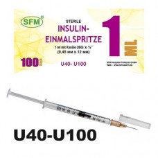 Шприц инсулиновый u-40/u-100 1 мл n1 Шприц инсулиновый u-40/u-100 1 мл n1
