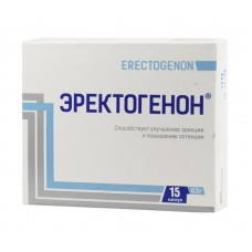 Эректогенон 500 мг 15 капс Эректогенон 500 мг 15 капс