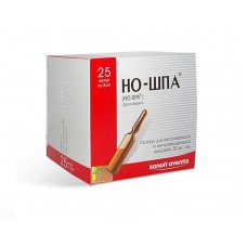 Но-шпа раствор для инъекций 2 мл 25 амп Но-шпа раствор для инъекций 2 мл 25 амп