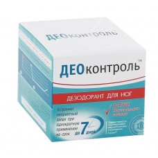 Деоконтроль дезодорант для ног 30 мл Деоконтроль дезодорант для ног 30 мл
