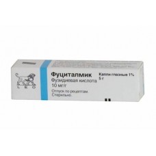 Фуциталмик капли глазные 1% 5 мл Фуциталмик капли глазные 1% 5 мл