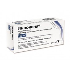 Инвокана 100 мг 30 табл Инвокана 100 мг 30 табл