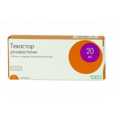 Тевастор 20 мг 30 табл Тевастор 20 мг 30 табл