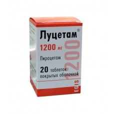 Луцетам 1200 мг 20 табл Луцетам 1200 мг 20 табл