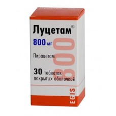 Луцетам 800 мг 30 табл Луцетам 800 мг 30 табл