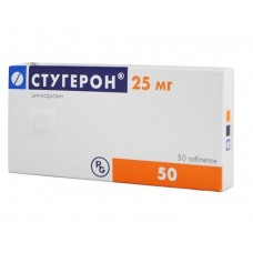 Стугерон 25 мг 50 табл Стугерон 25 мг 50 табл