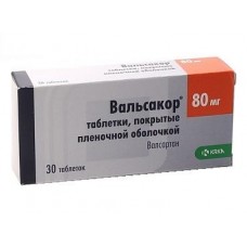 Вальсакор 80 мг 30 табл Вальсакор 80 мг 30 табл