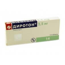 Диротон 2,5 мг 14 табл Диротон 2,5 мг 14 табл