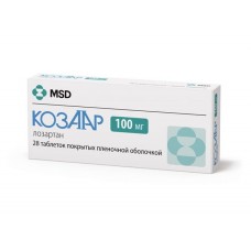 Козаар 100 мг 28 табл Козаар 100 мг 28 табл