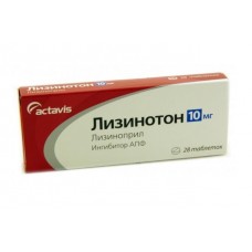 Лизинотон 10 мг 28 табл Лизинотон 10 мг 28 табл