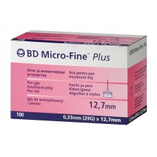 Иглы микрофайн плюс 29g 0,33*12,7 мм 100 шт Иглы микрофайн плюс 29g 0,33*12,7 мм 100 шт