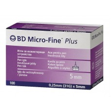 Иглы микрофайн плюс 31g 0,25*5 мм N100 Иглы микрофайн плюс 31g 0,25*5 мм N100