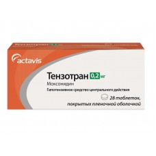 Тензотран 0,2 мг 28 табл Тензотран 0,2 мг 28 табл