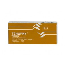 Тенорик 100 мг плюс 25 мг 28 табл Тенорик 100 мг плюс 25 мг 28 табл