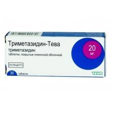 Триметазидин-тева 20 мг 30 табл Триметазидин-тева 20 мг 30 табл