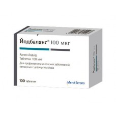 Йодбаланс 100 мкг 100 табл Йодбаланс 100 мкг 100 табл