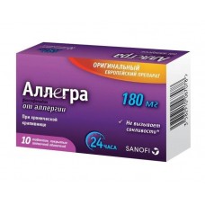 Аллегра 180 мг 10 табл Аллегра 180 мг 10 табл