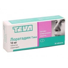 Лоратадин-тева 10 мг 30 табл Лоратадин-тева 10 мг 30 табл