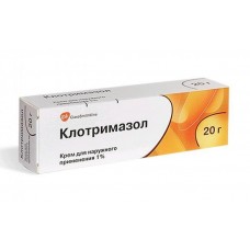 Клотримазол-глаксо крем 1% 20 г Клотримазол-глаксо крем 1% 20 г