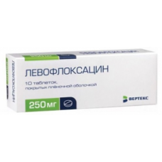 Левофлоксацин 250 мг 5 табл Левофлоксацин 250 мг 5 табл