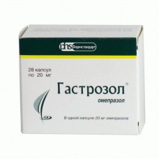 Гастрозол 20 мг 28 капс Гастрозол 20 мг 28 капс