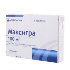 Максигра 100 мг 4 табл Максигра 100 мг 4 табл