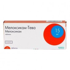 Мелоксикам-тева 15 мг 20 табл Мелоксикам-тева 15 мг 20 табл