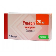 Ультоп 20 мг №28 капс Ультоп 20 мг №28 капс