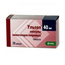 Ультоп 40 мг 28 капс Ультоп 40 мг 28 капс