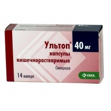 Ультоп 40 мг 14 капс Ультоп 40 мг 14 капс