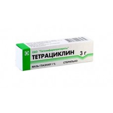 Тетрациклиновая глазная мазь 1% 3 г Тетрациклиновая глазная мазь 1% 3 г