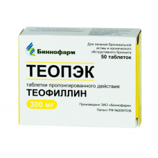 Теопэк 300 мг 50 табл Теопэк 300 мг 50 табл