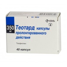 Теотард 350 мг 40 капс Теотард 350 мг 40 капс