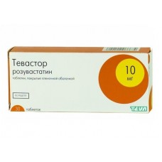 Тевастор 10 мг 30 табл Тевастор 10 мг 30 табл