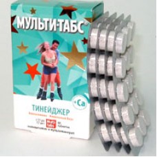 Мульти-табс тинейджер т/т 60 кола/лим Мульти-табс тинейджер т/т 60 кола/лим