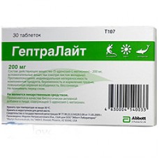 Гептралайт 200 мг 30 табл Гептралайт 200 мг 30 табл
