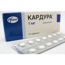 Кардура 1мг 14 таблетки Кардура 1мг 14 таблетки