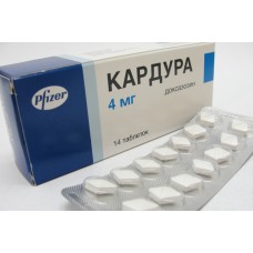 Кардура 4мг таб N14 Кардура 4мг таб N14