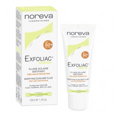 Норева эксфолиак эмульсия матирующая солнцезащитная spf50 40 мл Норева эксфолиак эмульсия матирующая солнцезащитная spf50 40 мл