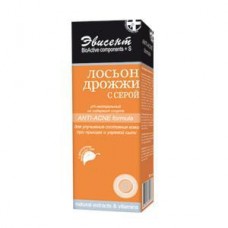 Эвисент лосьон для лица против угревой сыпи дрожжи с серой 150 мл Эвисент лосьон для лица против угревой сыпи дрожжи с серой 150 мл