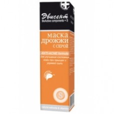 Эвисент маска для лица анти-акне дрожжи с серой 75 мл Эвисент маска для лица анти-акне дрожжи с серой 75 мл