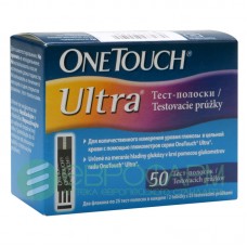 Тест-полоски для глюкометра one touch ультра 50 шт Тест-полоски для глюкометра one touch ультра 50 шт