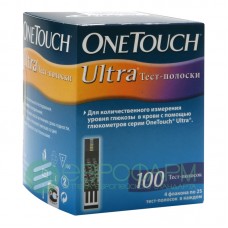 Тест-полоски для глюкометра one touch ультра n100 Тест-полоски для глюкометра one touch ультра n100