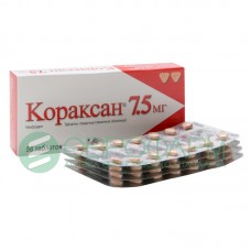 Кораксан 7,5 мг 56 табл Кораксан 7,5 мг 56 табл