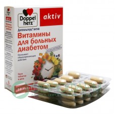 Доппельгерц актив витамины для больных диабетом 30 табл Доппельгерц актив витамины для больных диабетом 30 табл