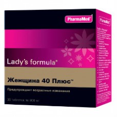 Ледис формула женщина 40 плюс таб 30 шт Ледис формула женщина 40 плюс таб 30 шт