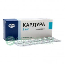 Кардура 2мг 14 таблетки Кардура 2мг 14 таблетки