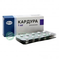 Кардура 1мг 30 таблетки Кардура 1мг 30 таблетки